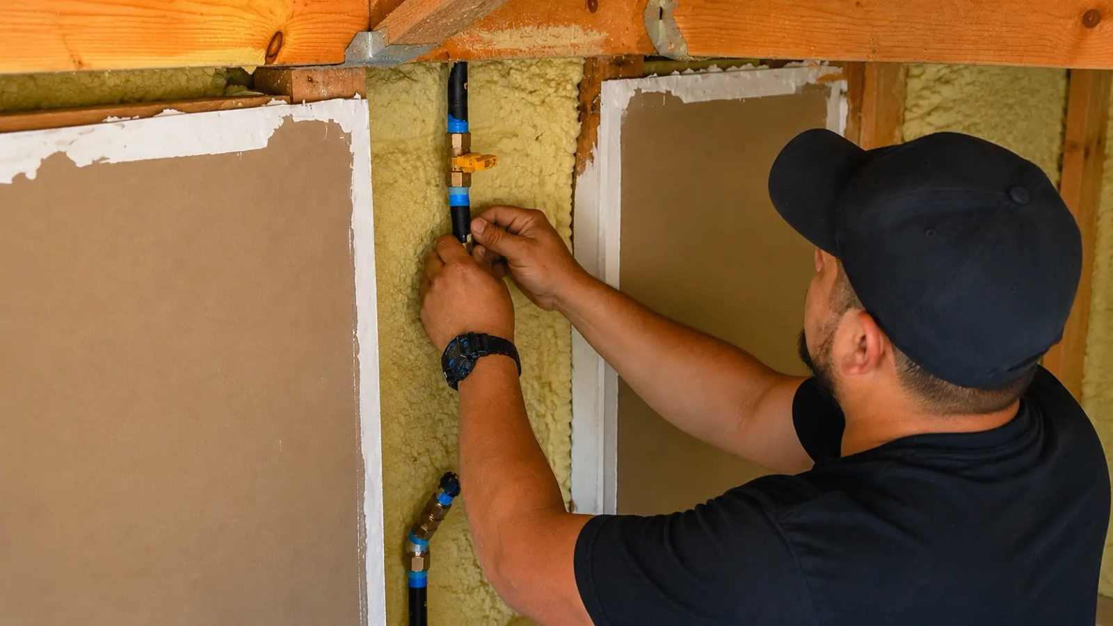 gas line installation Longmont
